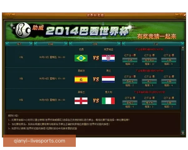 世界杯竞猜赛事数据深度分析与趋势预测全解读