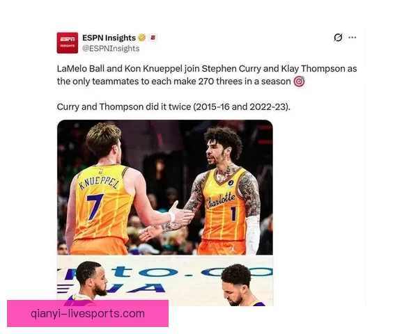 克努佩尔再创历史新高 半场三分闪耀成最年轻单季250记传奇缔造者